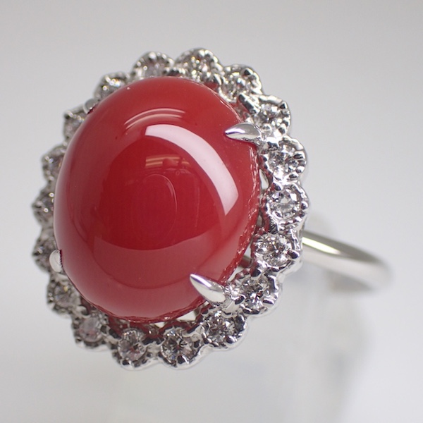 Coral Ring 4.284ct