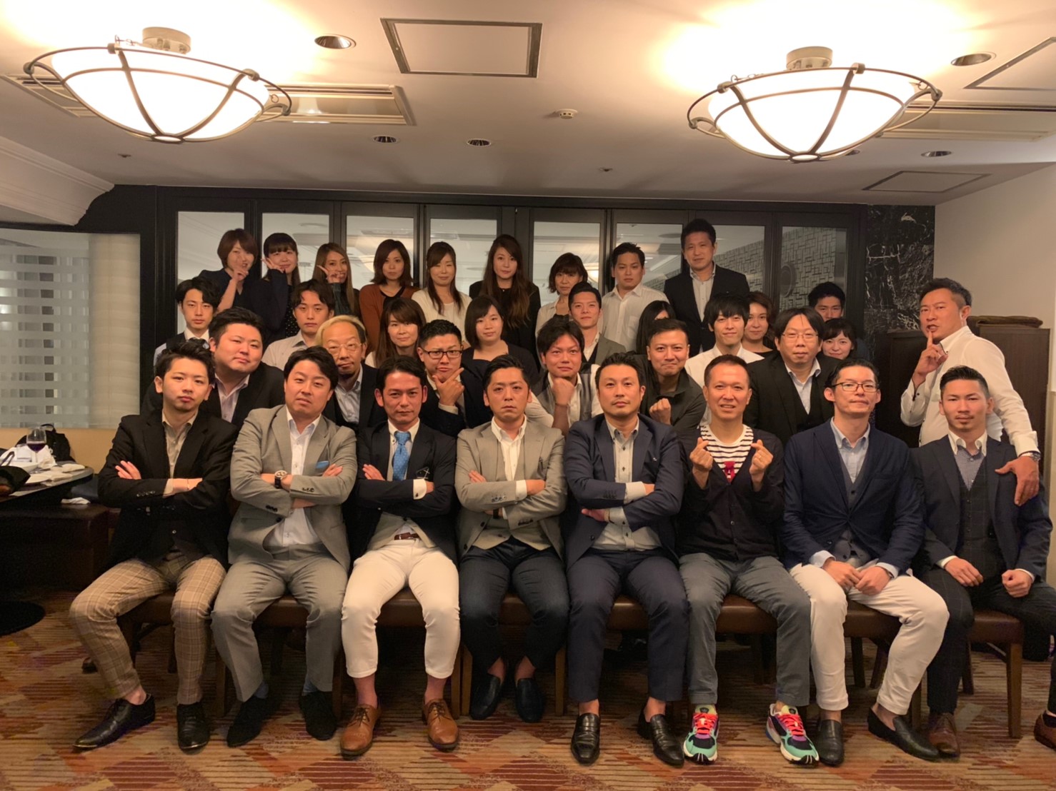 BLTで納会(集合写真)